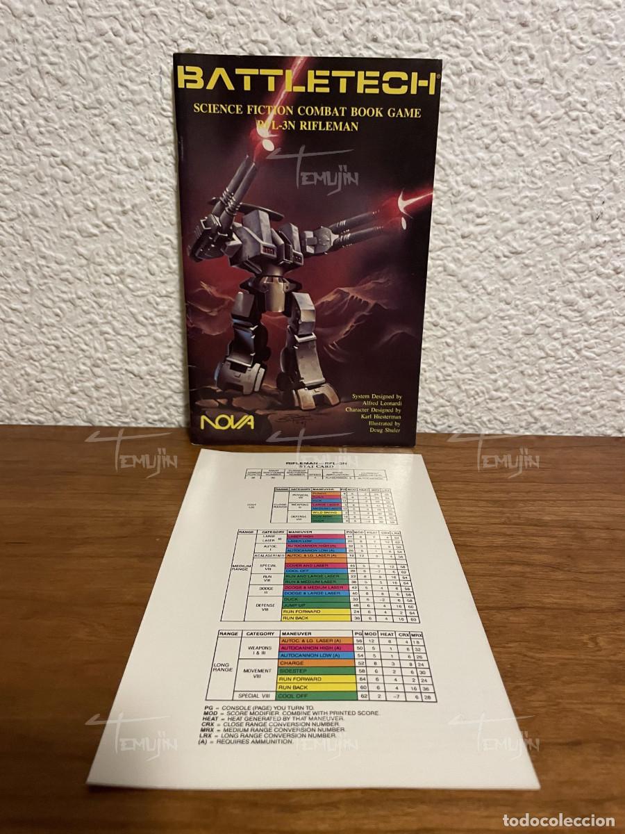 Juegos antiguos: Battletech Nova - Wasp WSP-1A - Juego de Rol - Foto 2