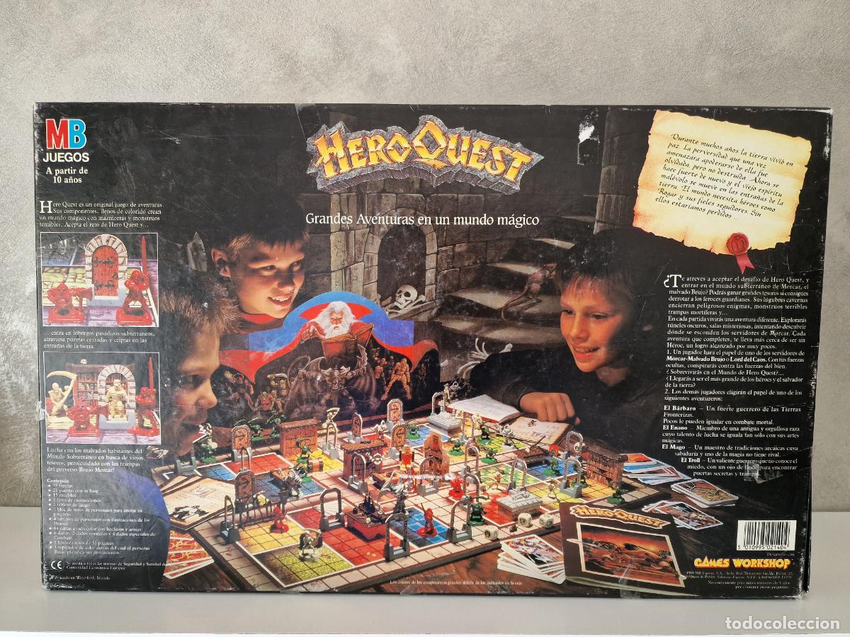 Juegos antiguos: HERO QUEST HEROQUEST - Foto 17