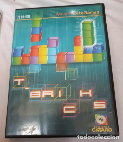 Juegos antiguos: JUEGO PC CD ROM, T BRICKS, TETRIS EDICIONES CATARO, ARCADE - Foto 1