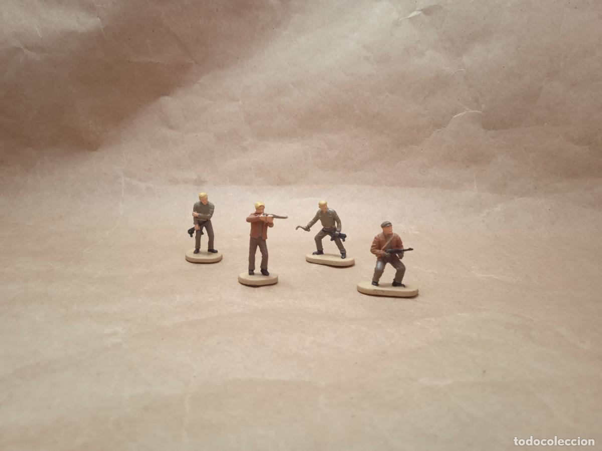 Juegos antiguos: (WWII) PELOT&Oacute;N COMANDO, PARTISANOS , ESCALA 1/72, COMPONENTES C&Eacute;SAR - Foto 1