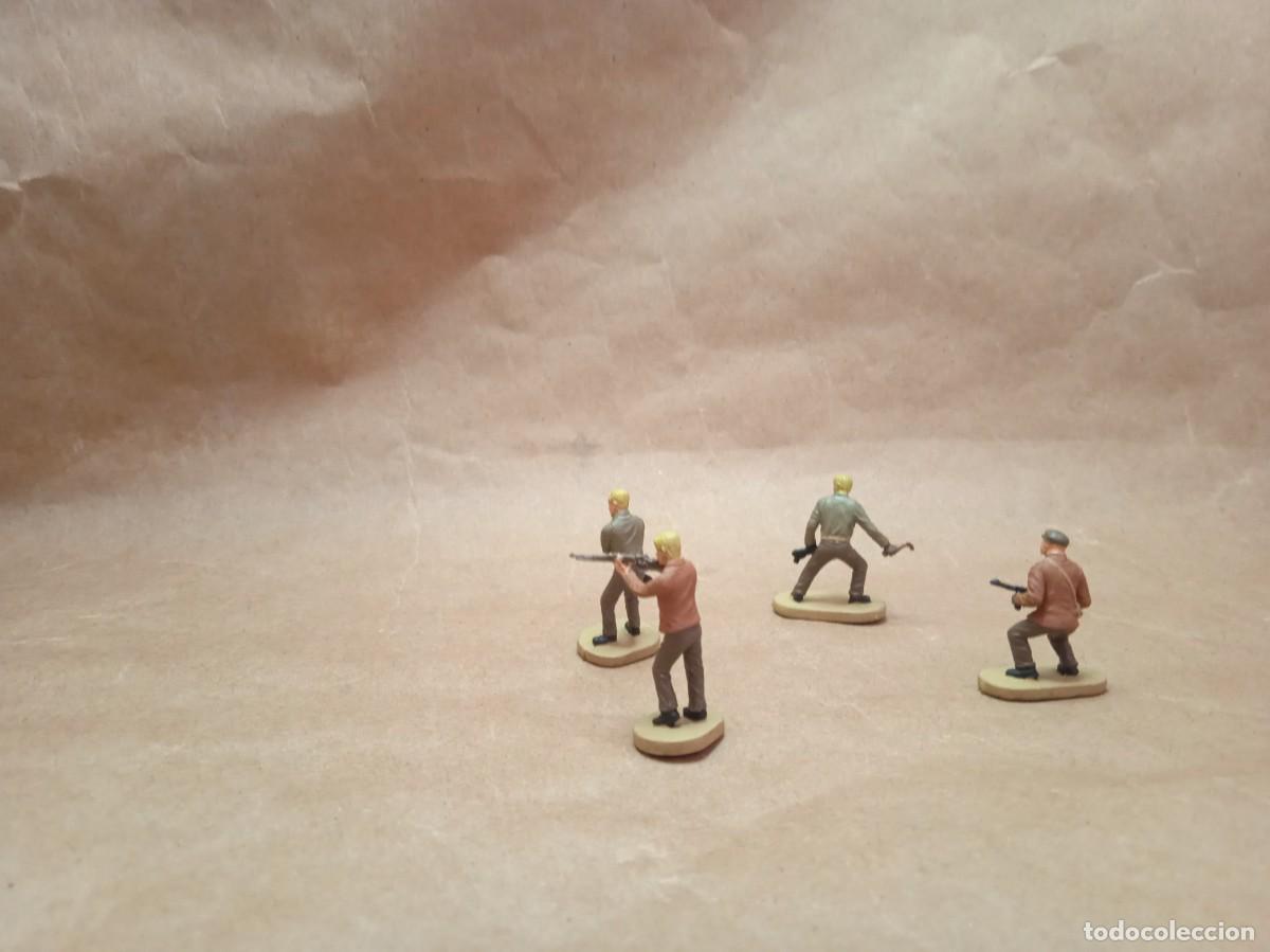 Juegos antiguos: (WWII) PELOT&Oacute;N COMANDO, PARTISANOS , ESCALA 1/72, COMPONENTES C&Eacute;SAR - Foto 2