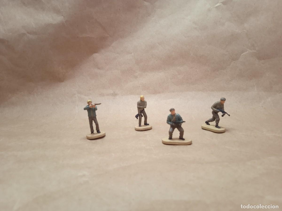 Juegos antiguos: (WWII) PELOT&Oacute;N COMANDO, PARTISANOS , ESCALA 1/72, COMPONENTES C&Eacute;SAR - Foto 1