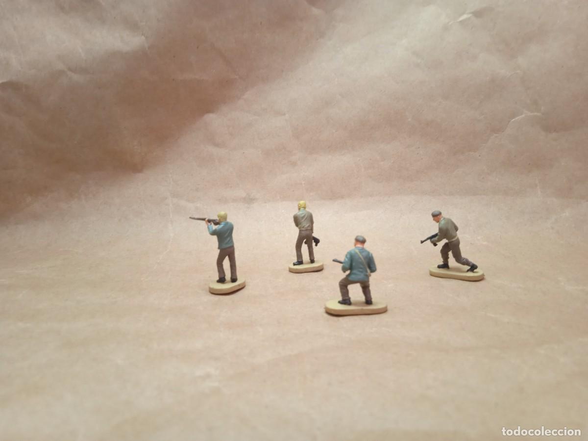 Juegos antiguos: (WWII) PELOT&Oacute;N COMANDO, PARTISANOS , ESCALA 1/72, COMPONENTES C&Eacute;SAR - Foto 2