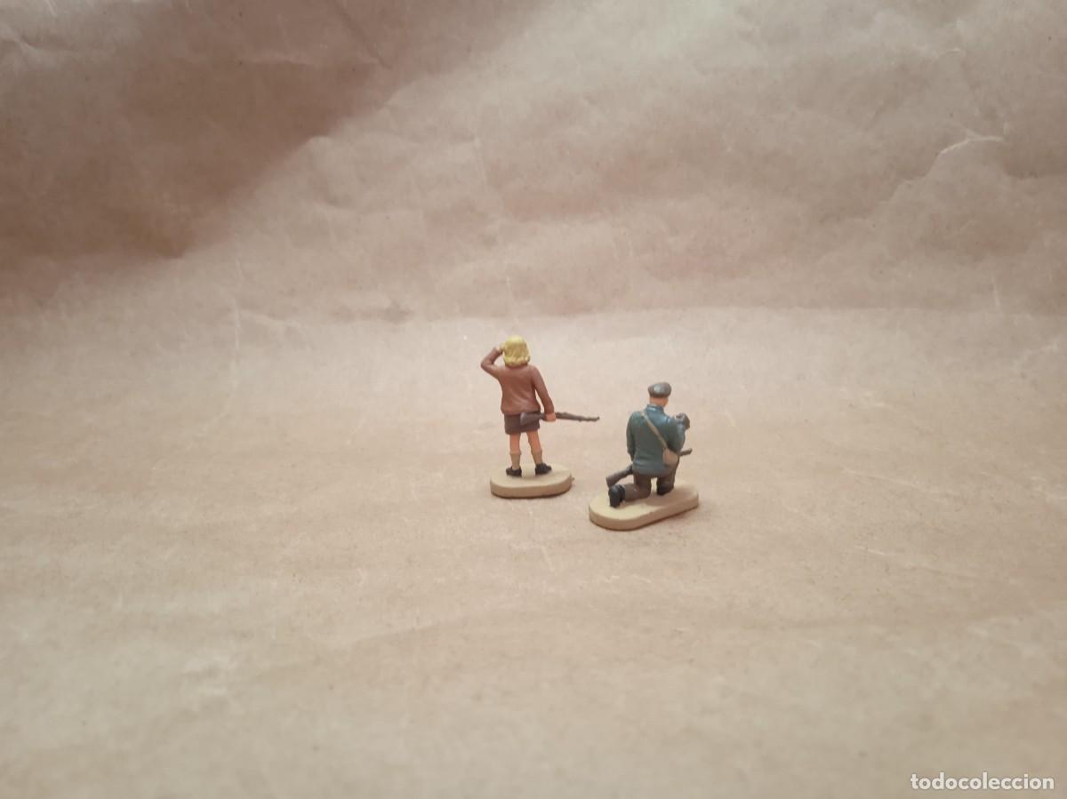 Juegos antiguos: (WWII) EQUIPO DE OBSERVACI&Oacute;N COMANDO, PARTISANOS , ESCALA 1/72, COMPONENTES C&Eacute;SAR - Foto 2