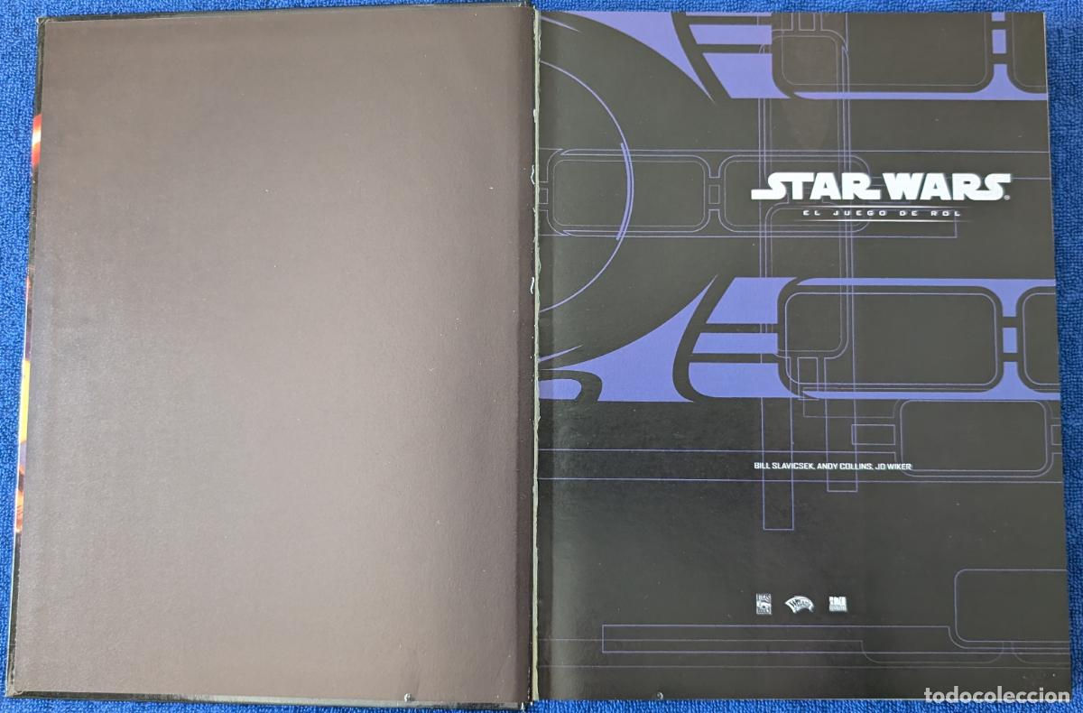 Juegos antiguos: Star Wars - El juego de Rol - Manual B&aacute;sico Revisado - Devir (2002) &iexcl;Impecable! - Foto 2