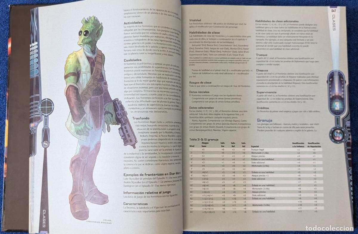 Juegos antiguos: Star Wars - El juego de Rol - Manual B&aacute;sico Revisado - Devir (2002) &iexcl;Impecable! - Foto 6