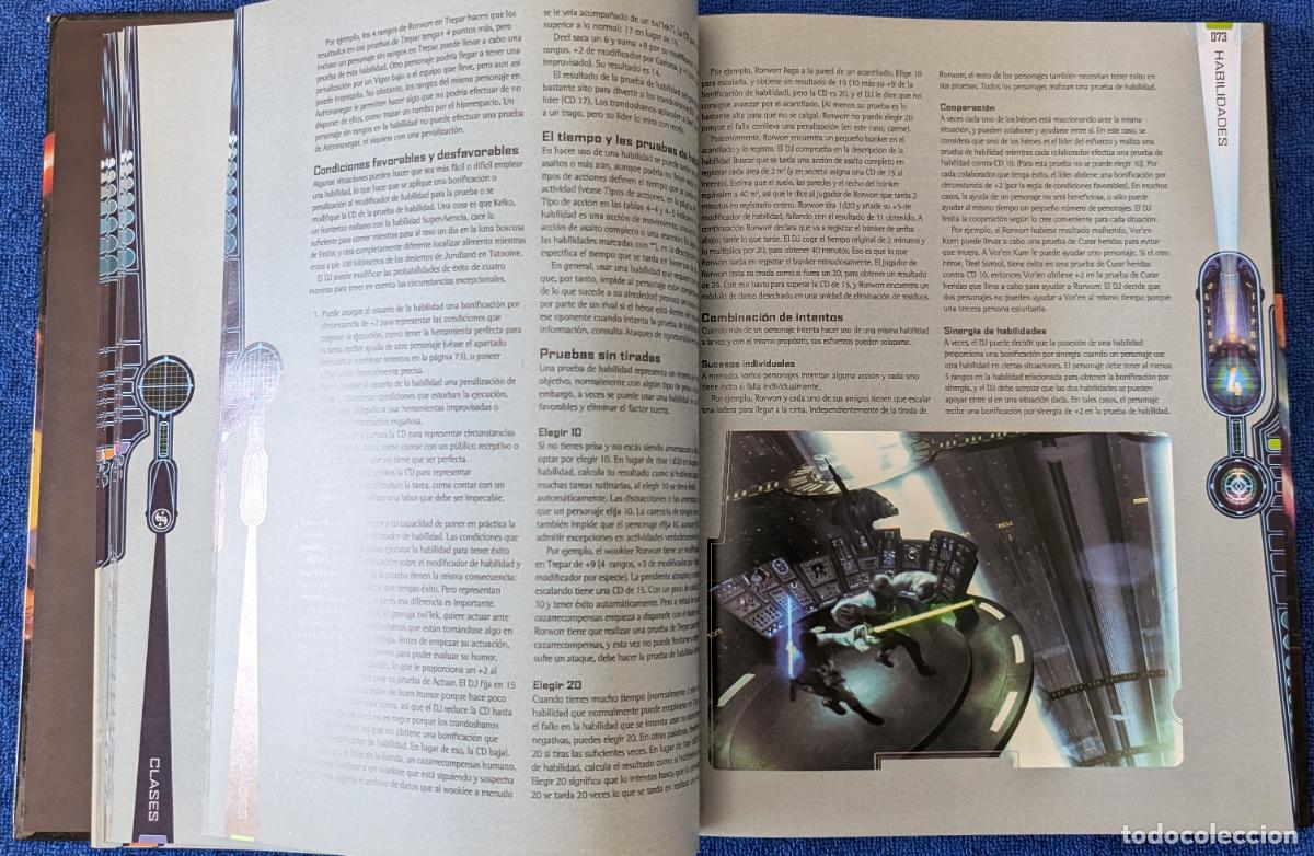 Juegos antiguos: Star Wars - El juego de Rol - Manual B&aacute;sico Revisado - Devir (2002) &iexcl;Impecable! - Foto 7
