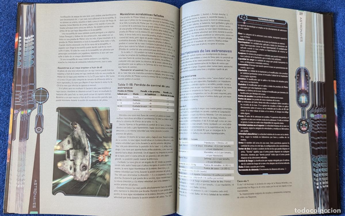 Juegos antiguos: Star Wars - El juego de Rol - Manual B&aacute;sico Revisado - Devir (2002) &iexcl;Impecable! - Foto 9