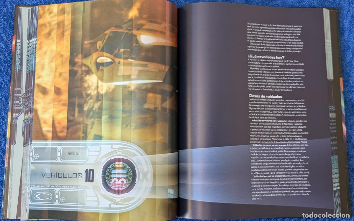 Juegos antiguos: Star Wars - El juego de Rol - Manual B&aacute;sico Revisado - Devir (2002) &iexcl;Impecable! - Foto 10