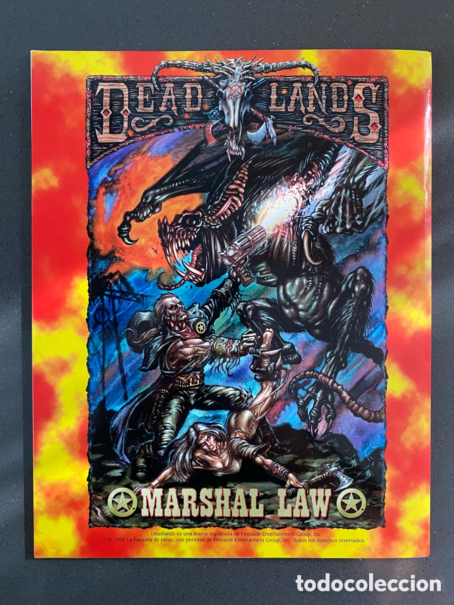 Juegos antiguos: Deadlands - Juego de Rol - Foto 3