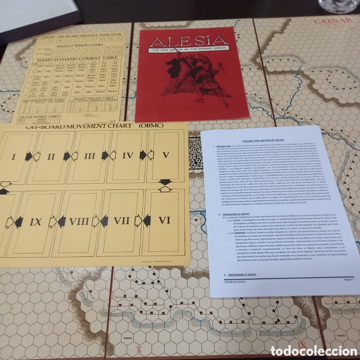 Juegos antiguos: Wargame Cesar en alesia avalon hill - Foto 5