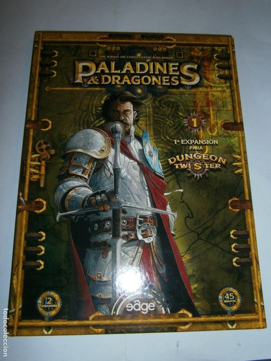 Juegos antiguos: JUEGO DE MESA - PALADINES Y DRAGONES - NUEVO - Foto 1
