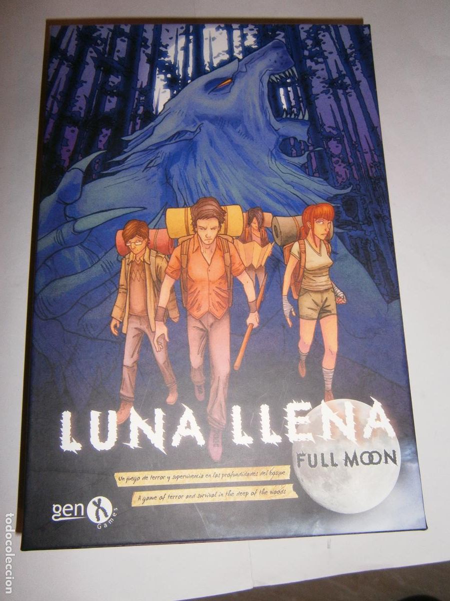 Juegos antiguos: JUEGO DE MESA - LUNA LLENA - NUEVO - Foto 1