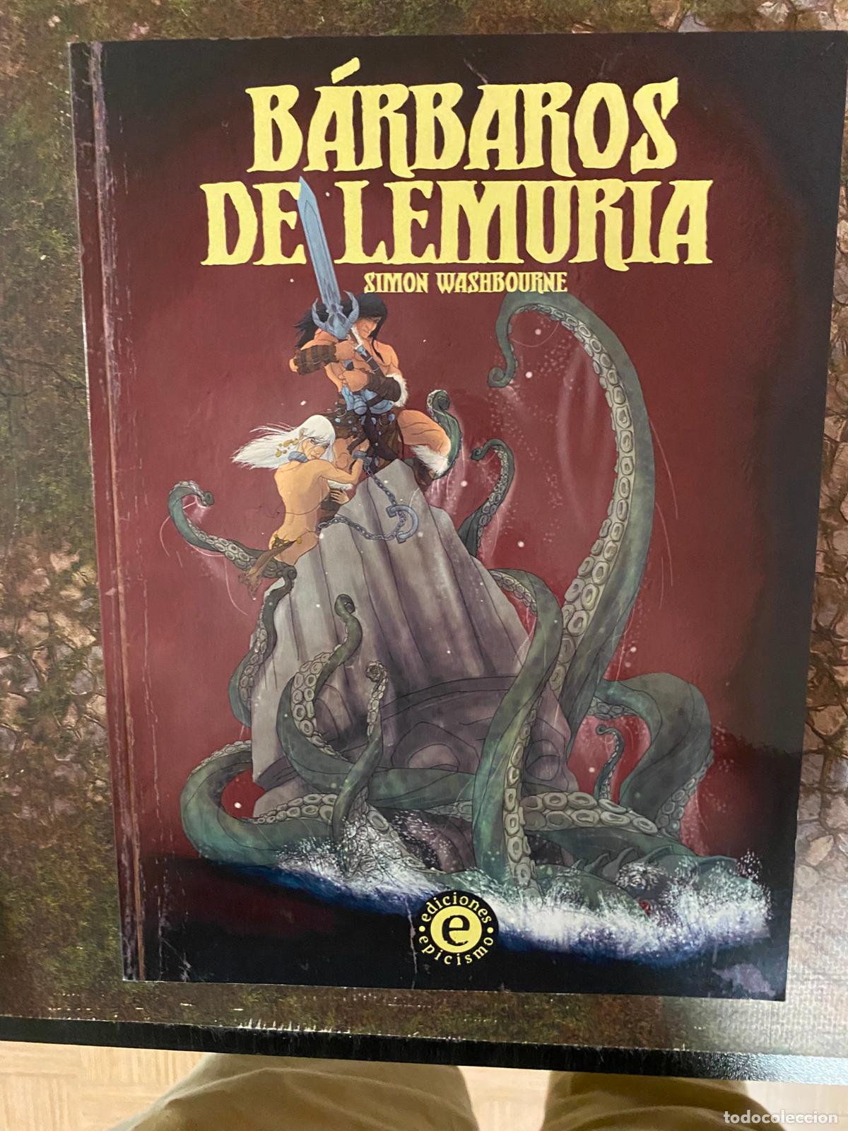 Juegos antiguos: Barbaros de lemuria - Simon - Juego de rol - Foto 1