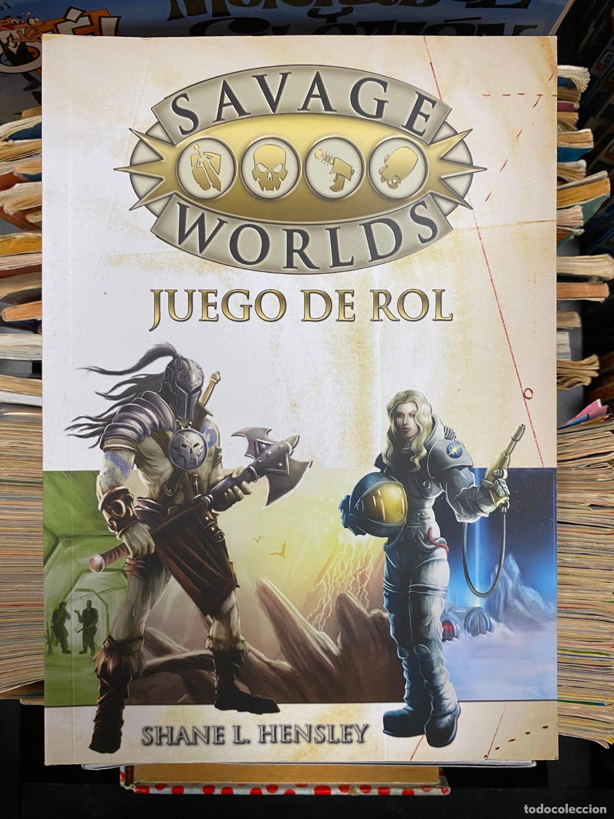 Juegos antiguos: Savage Worlds - juego de rol - Foto 1