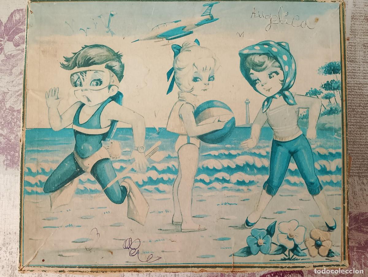 Juegos antiguos: Juego muy antiguo de puzzle - Foto 1