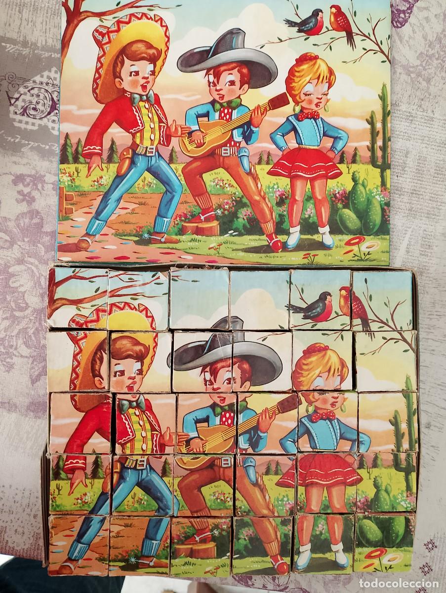 Juegos antiguos: Juego muy antiguo de puzzle - Foto 2