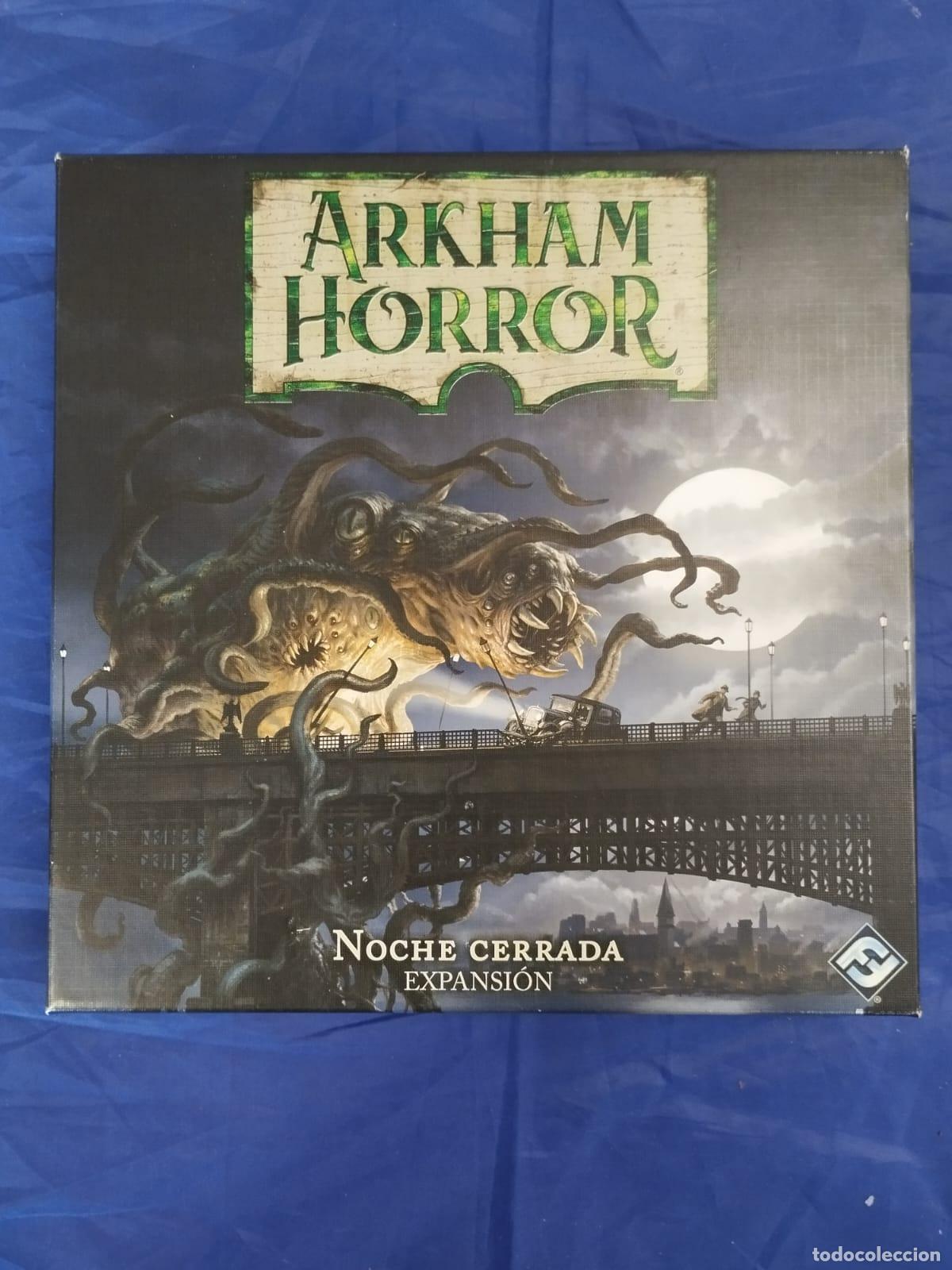 Juegos antiguos: Lote Arkham Horror Basico 3 Ed. + 3 Expansiones - Foto 6
