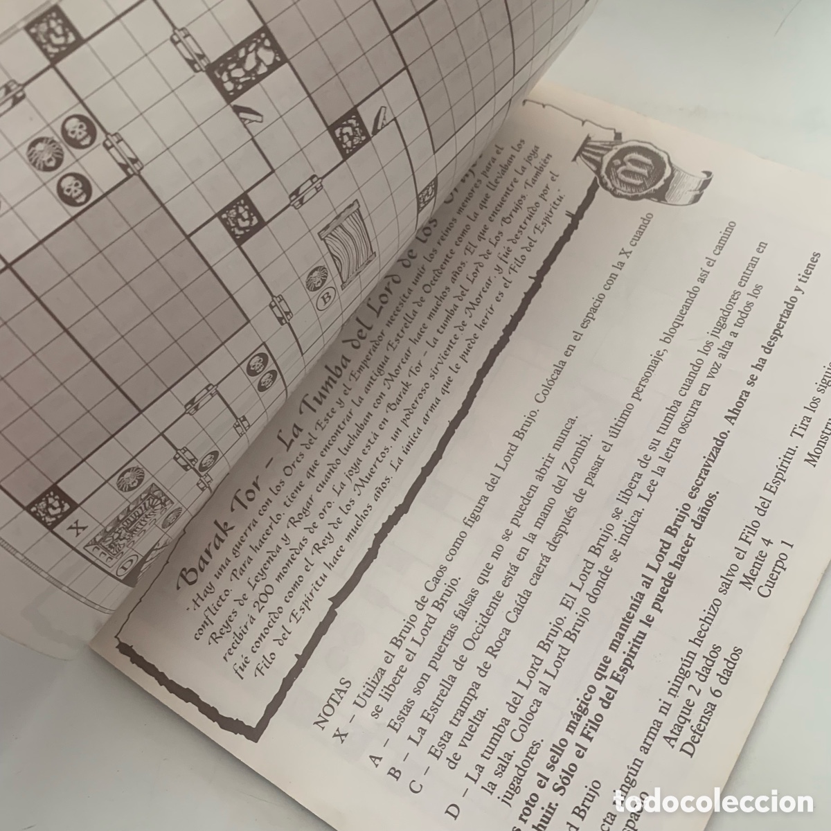 Juegos antiguos: Libro de retos del juego hero quest de mb 1989 - Foto 5