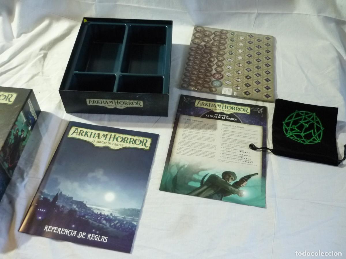 Juegos antiguos: Arkham Horror El juego de cartas 2 cajas - Foto 16
