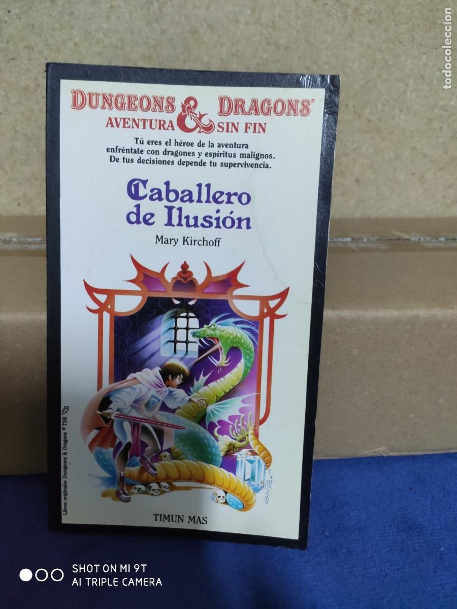 Juegos antiguos: DUNGEONS & DRAGONS 19 CABALLERO DE ILUSION 1987 - Foto 1