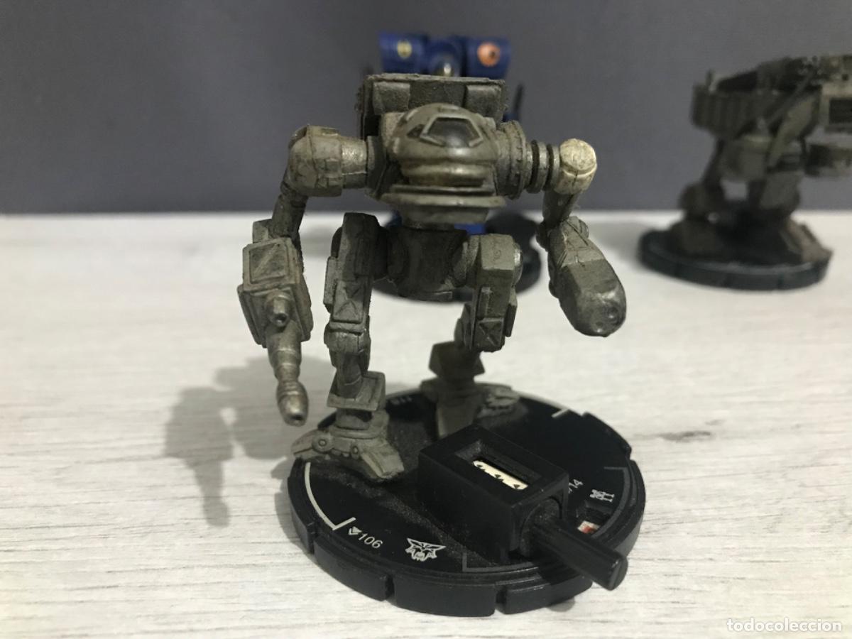 Juegos antiguos: Lote de 5 figuras mechwarrior - Foto 2