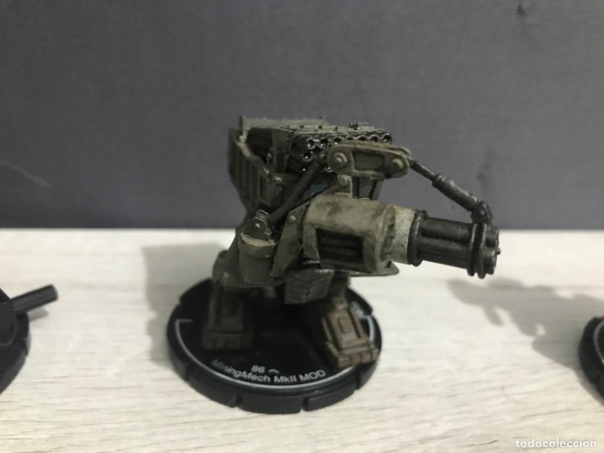 Juegos antiguos: Lote de 5 figuras mechwarrior - Foto 5
