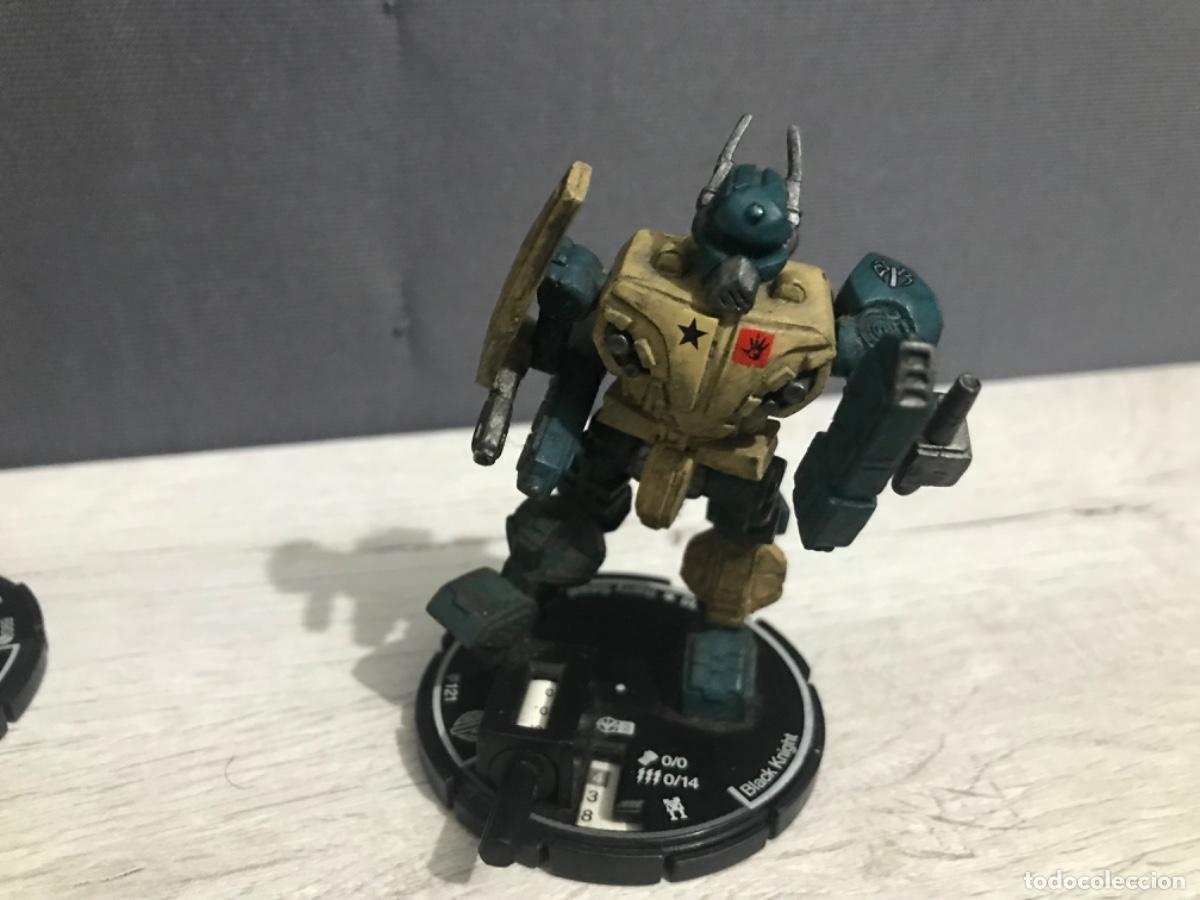 Juegos antiguos: Lote de 5 figuras mechwarrior - Foto 6