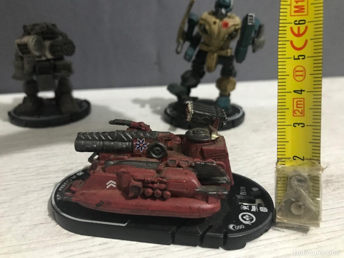 Juegos antiguos: Lote de 5 figuras mechwarrior - Foto 8