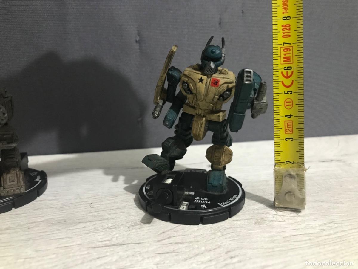 Juegos antiguos: Lote de 5 figuras mechwarrior - Foto 9
