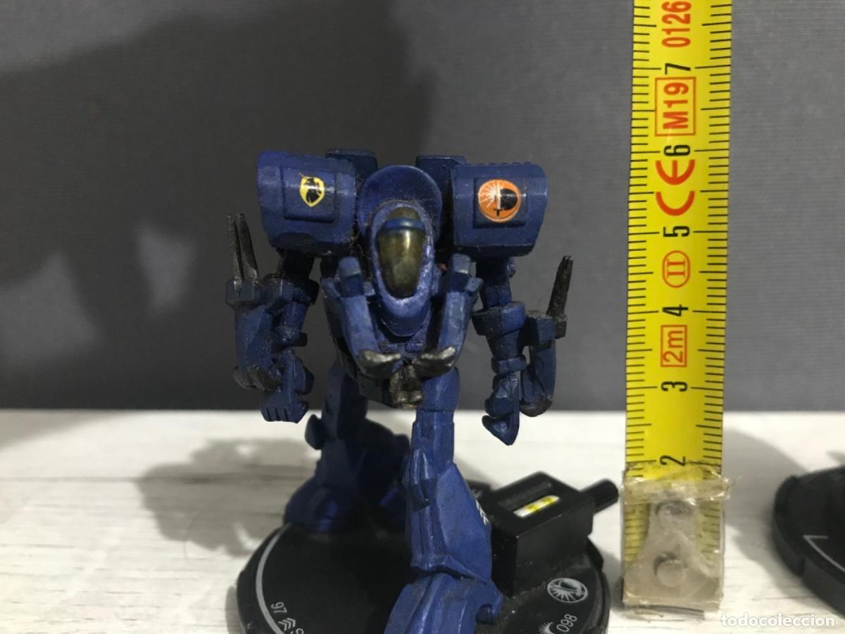 Juegos antiguos: Lote de 5 figuras mechwarrior - Foto 11
