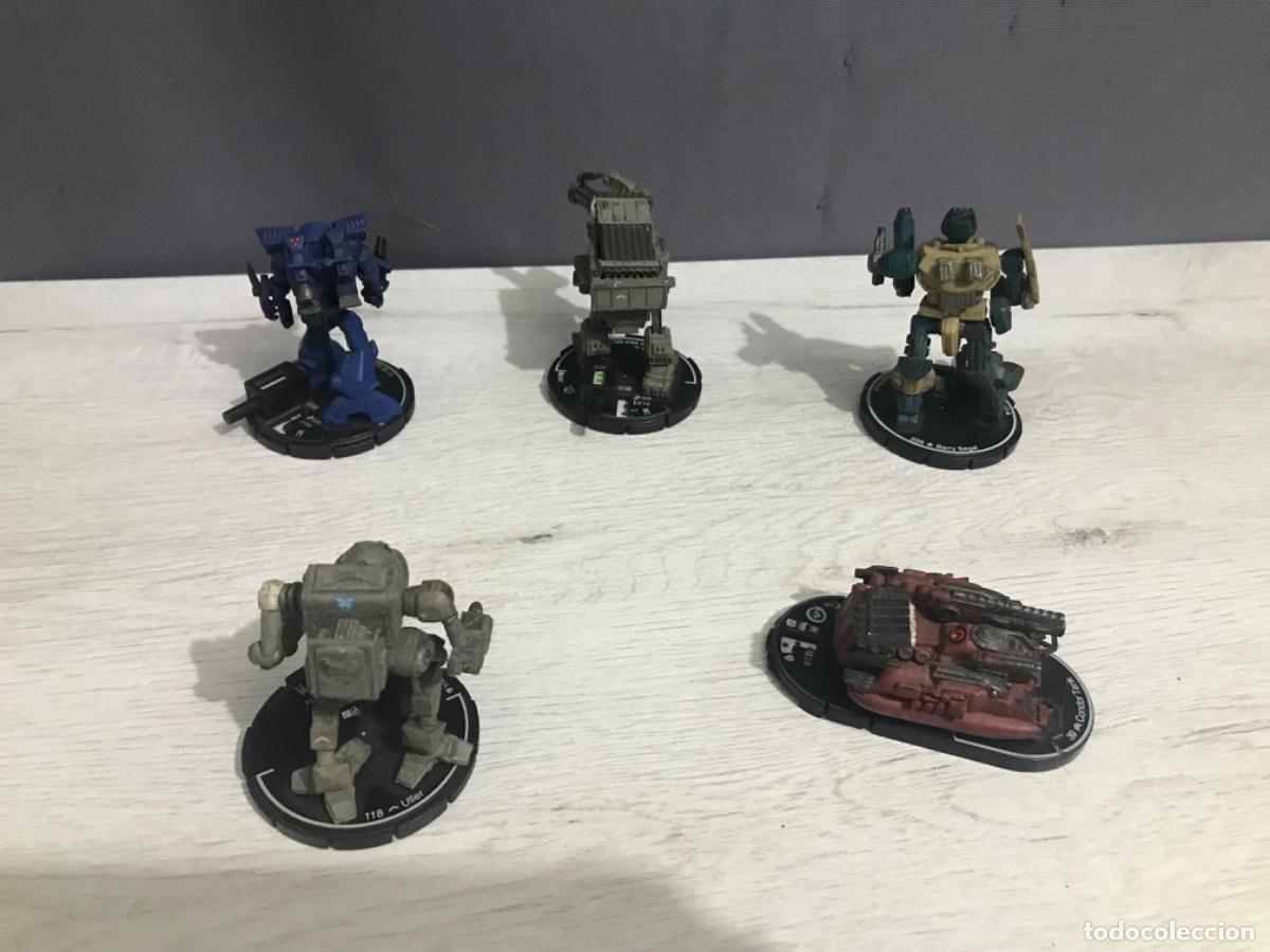Juegos antiguos: Lote de 5 figuras mechwarrior - Foto 13