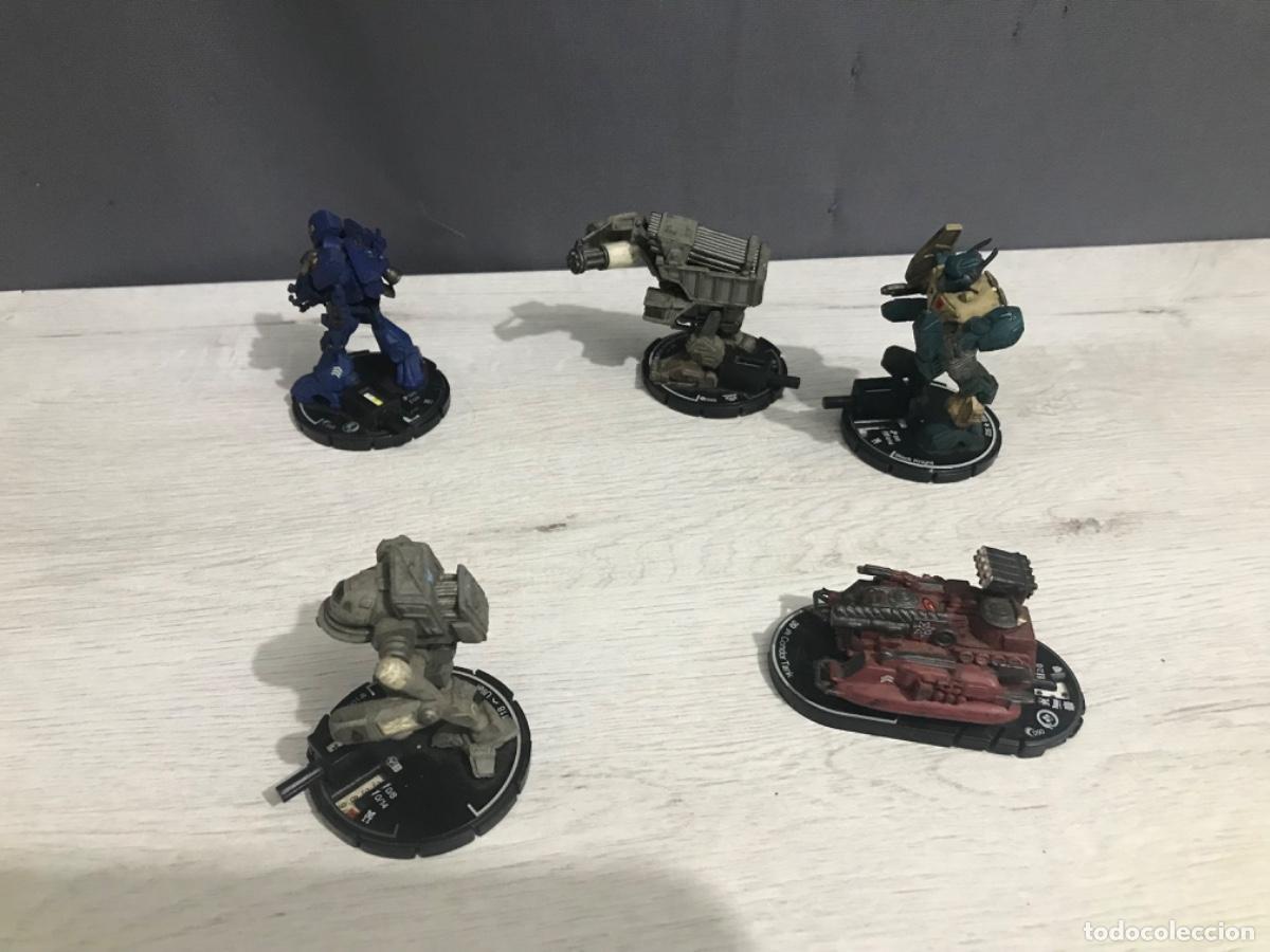 Juegos antiguos: Lote de 5 figuras mechwarrior - Foto 14