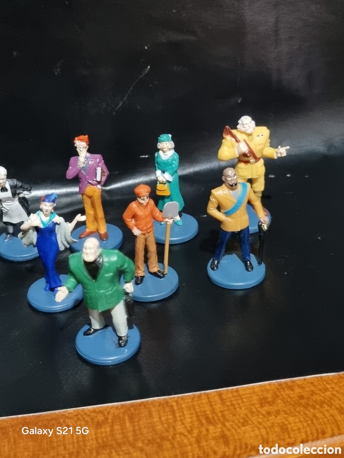 Juegos antiguos: LOTE DE 8 FIGURAS CLUEDO - Foto 3