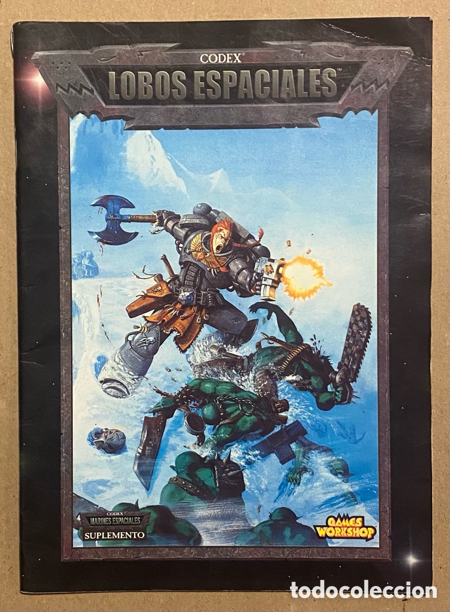 Juegos antiguos: CODEX: LOBOS ESPACIALES. SUPLEMENTO CODEX. MARINES ESPACIALES. GAMES WORKSHOP. - Foto 1