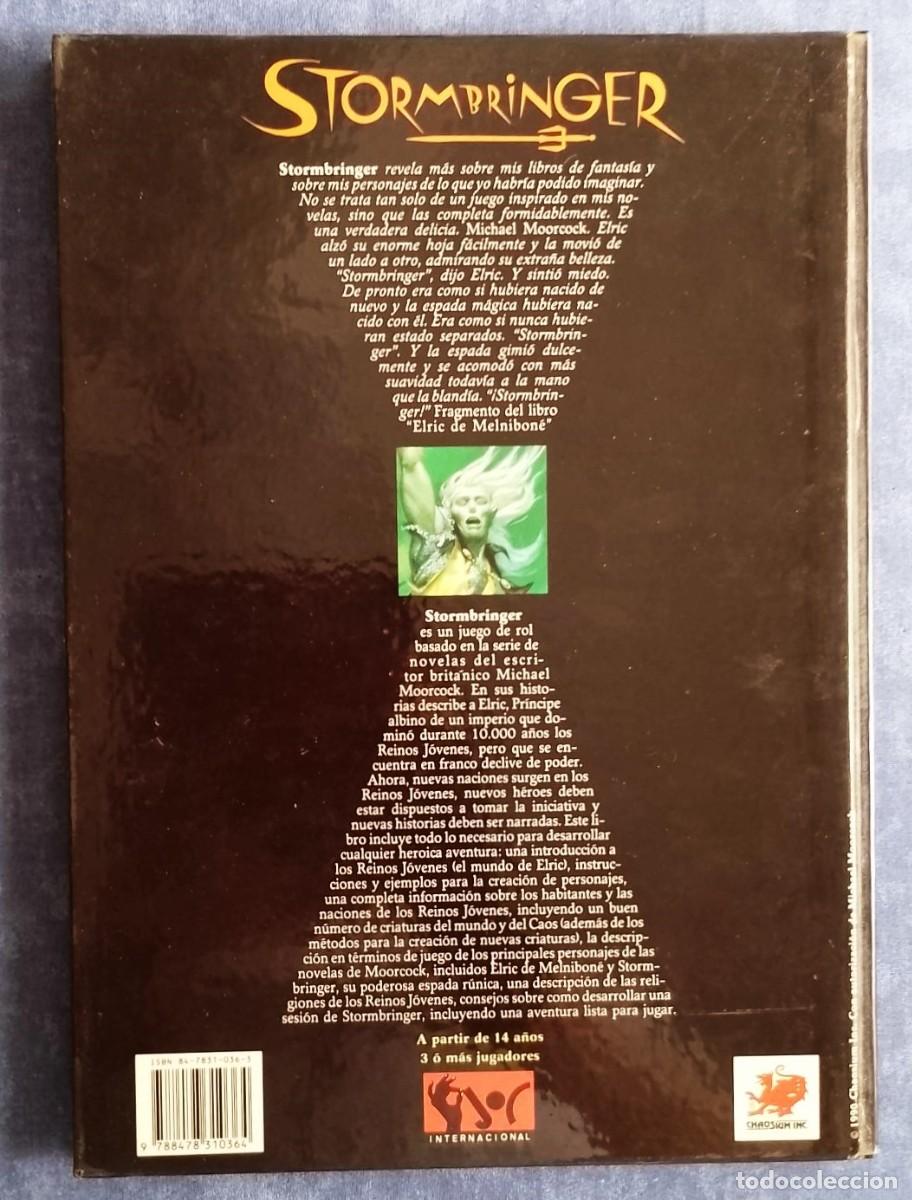 Juegos antiguos: STORMBRINGER JUEGO DE ROL + 2 EXPANSIONES - Foto 2
