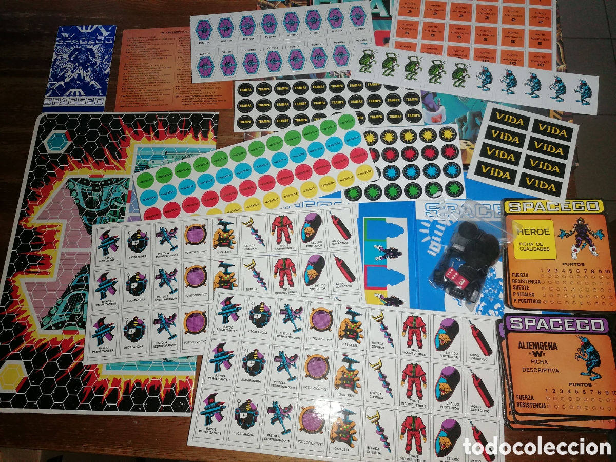 Juegos antiguos: SPACEGO - Juego de Rol - Falomir - Foto 2