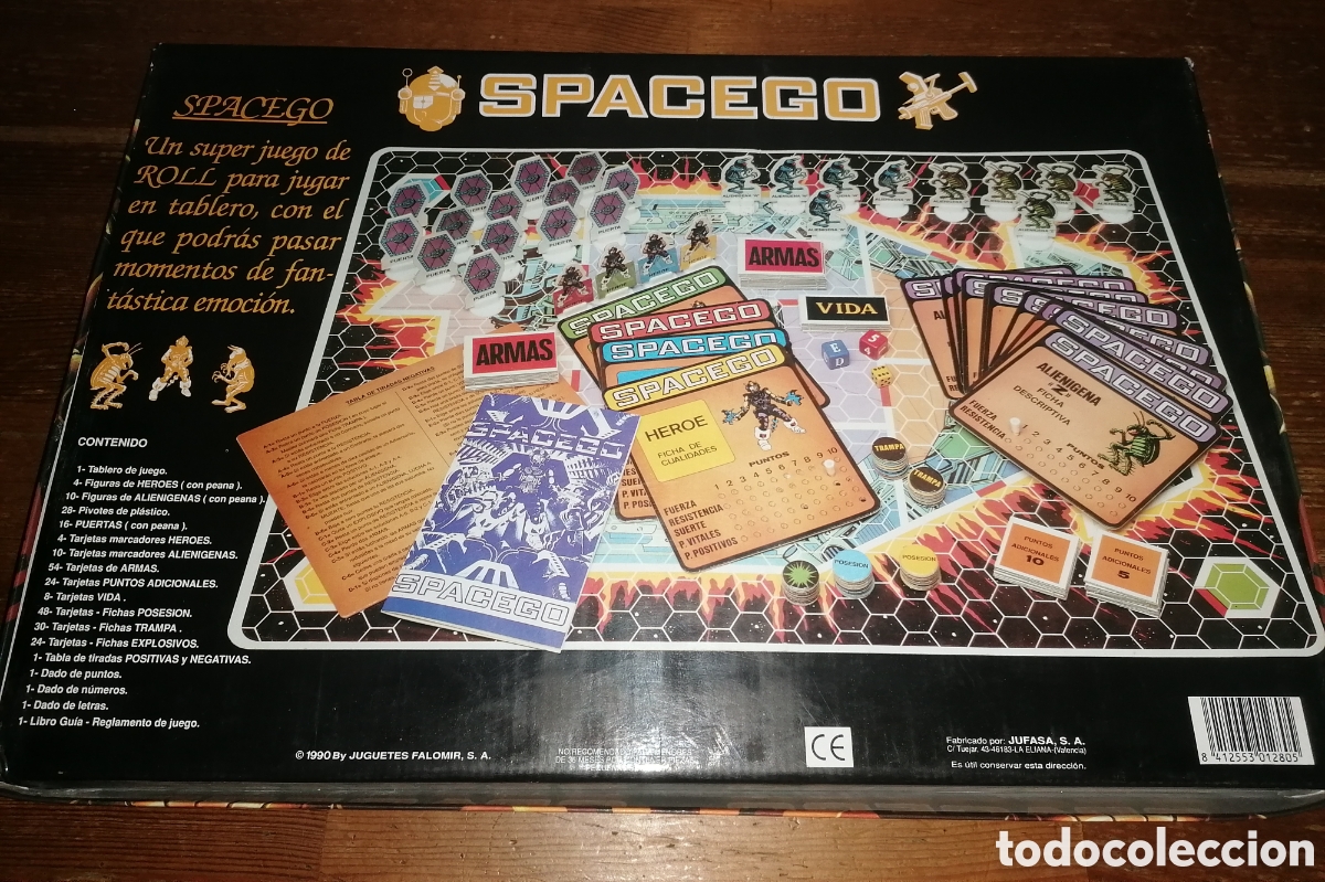 Juegos antiguos: SPACEGO - Juego de Rol - Falomir - Foto 3