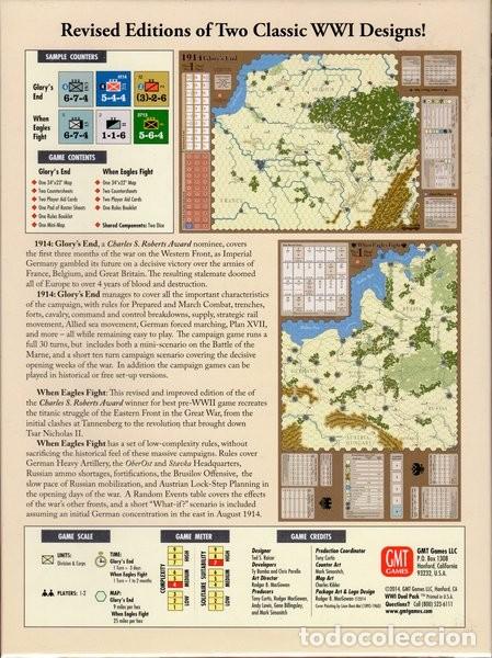 Juegos antiguos: 1914 GLORYS ENDE WHEN EAGLES FIIGHT DUAL PACK - Foto 2