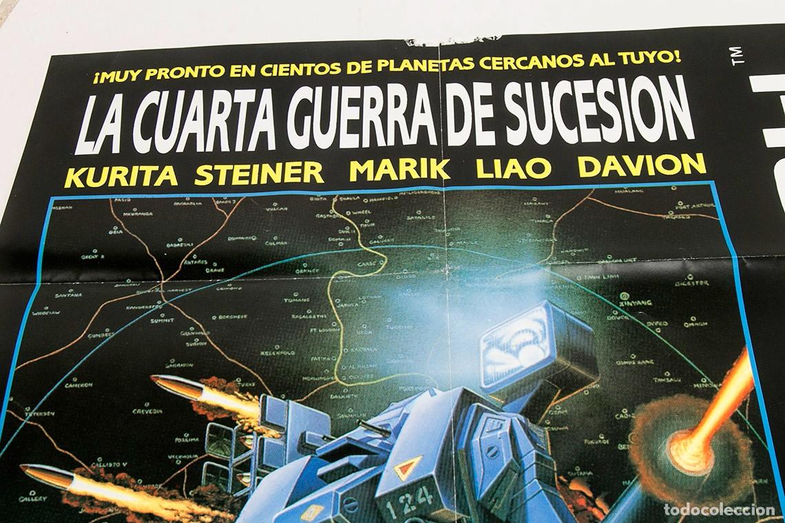 Juegos antiguos: DISE&Ntilde;OS ORBITALES - BATTLETECH - POSTER - Foto 9