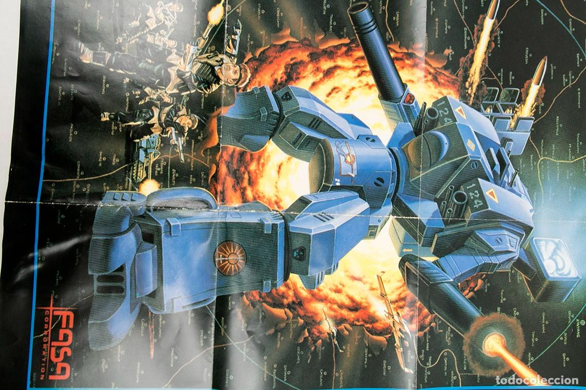 Juegos antiguos: DISE&Ntilde;OS ORBITALES - BATTLETECH - POSTER - Foto 10