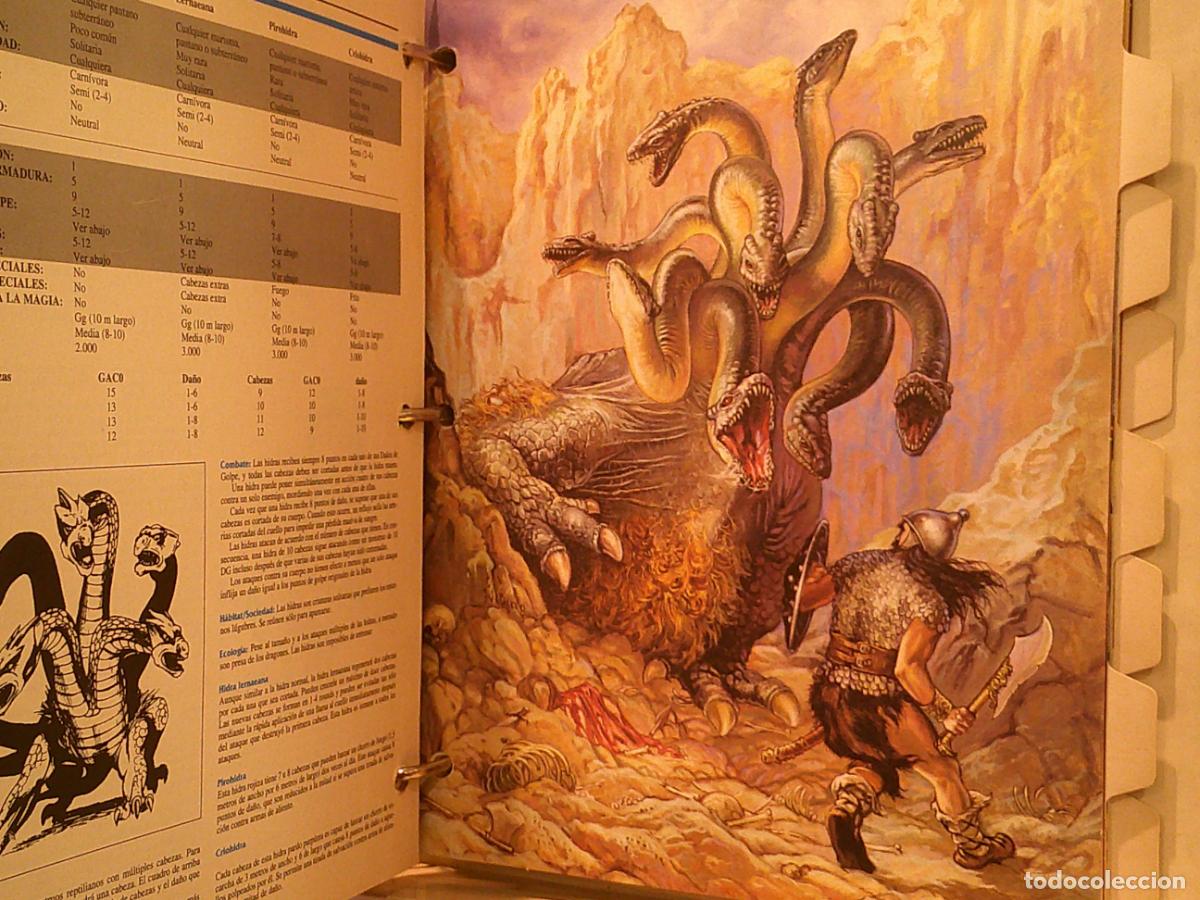 Juegos antiguos: ADVANCED DUNGEONS & DRAGONS 2&ordf; EDICION COMPENDIO DE MONSTRUOS VOLUMEN UNO - ZINCO - Foto 5