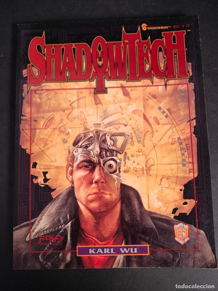 Juegos antiguos: JUEGO DE ROL LIBRO DE ROL SHADOWRUN: SHADOWTECH EDICIONES ZINCO EXCELENTE!! - Foto 1