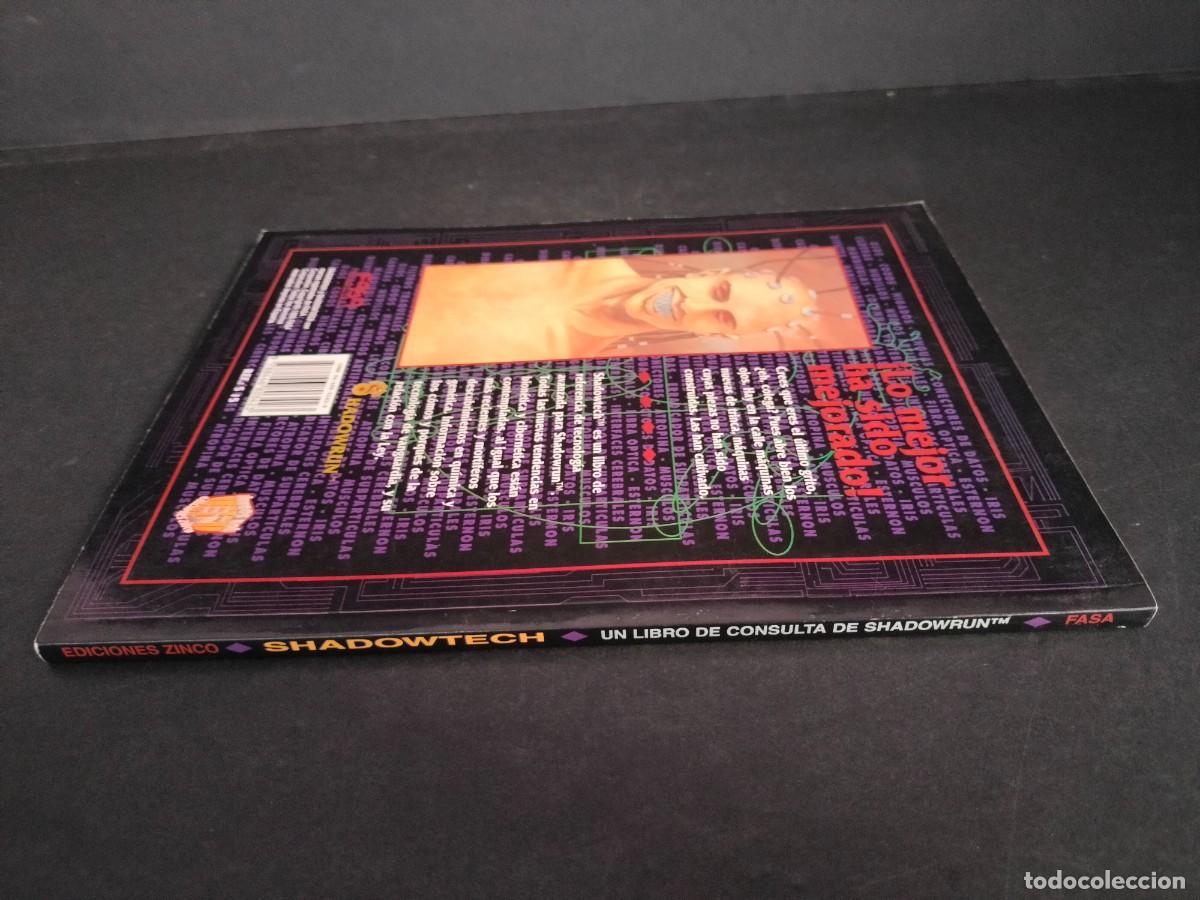 Juegos antiguos: JUEGO DE ROL LIBRO DE ROL SHADOWRUN: SHADOWTECH EDICIONES ZINCO EXCELENTE!! - Foto 2