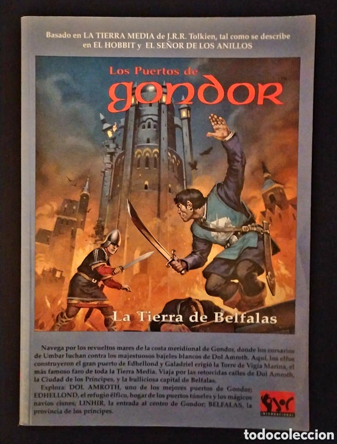 Juegos antiguos: LOS PUERTOS DE GONDOR - MODULO EL SE&Ntilde;OR DE LOS ANILLO - Foto 1