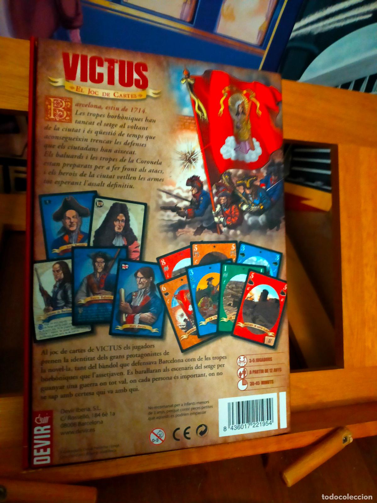 Juegos antiguos: VICTUS- EL JOC DE CARTES. ORIOL COMAS. EDITORIAL DEVIR - Foto 2