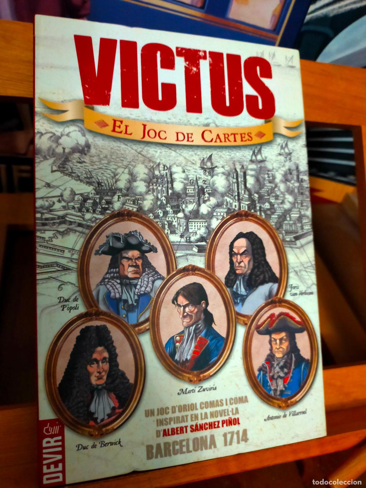 Juegos antiguos: VICTUS- EL JOC DE CARTES. ORIOL COMAS. EDITORIAL DEVIR - Foto 1