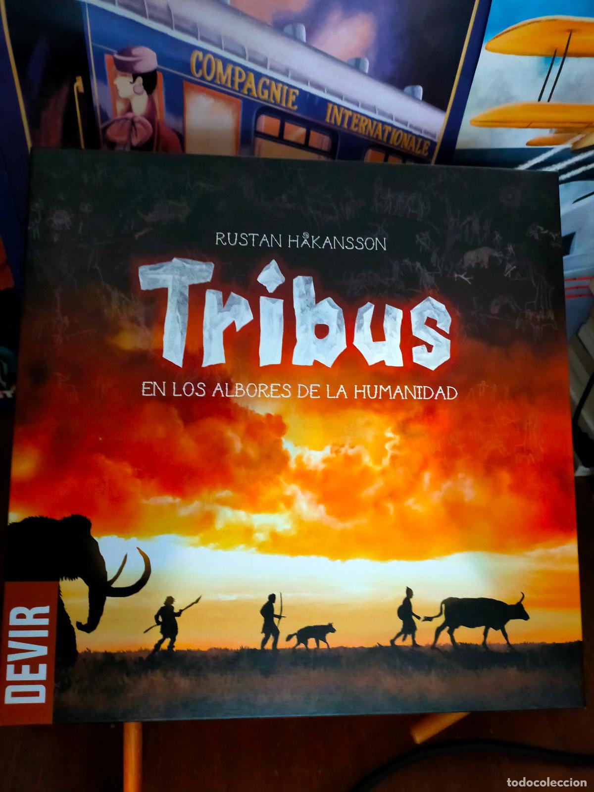 Juegos antiguos: JUEGO DE MESA TRIBUS. RUSTAN HAKANSON. EDITORIAL DEVIR - Foto 1