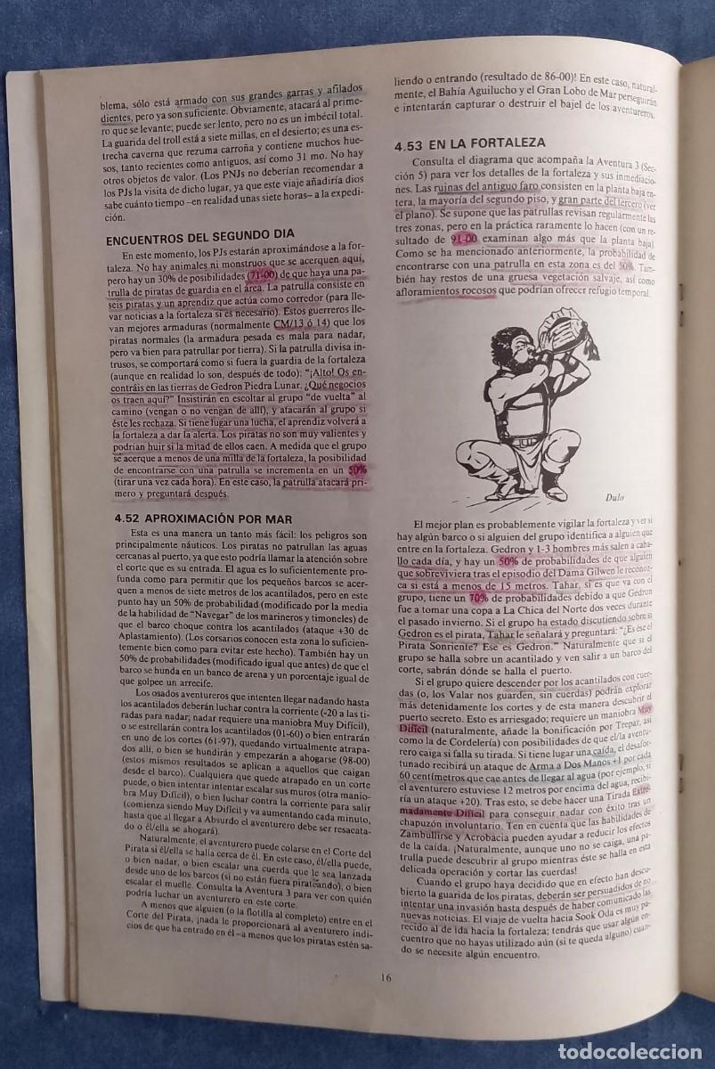 Juegos antiguos: M&oacute;dulos de rol Los piratas de Pelargir del SDLA - Foto 3