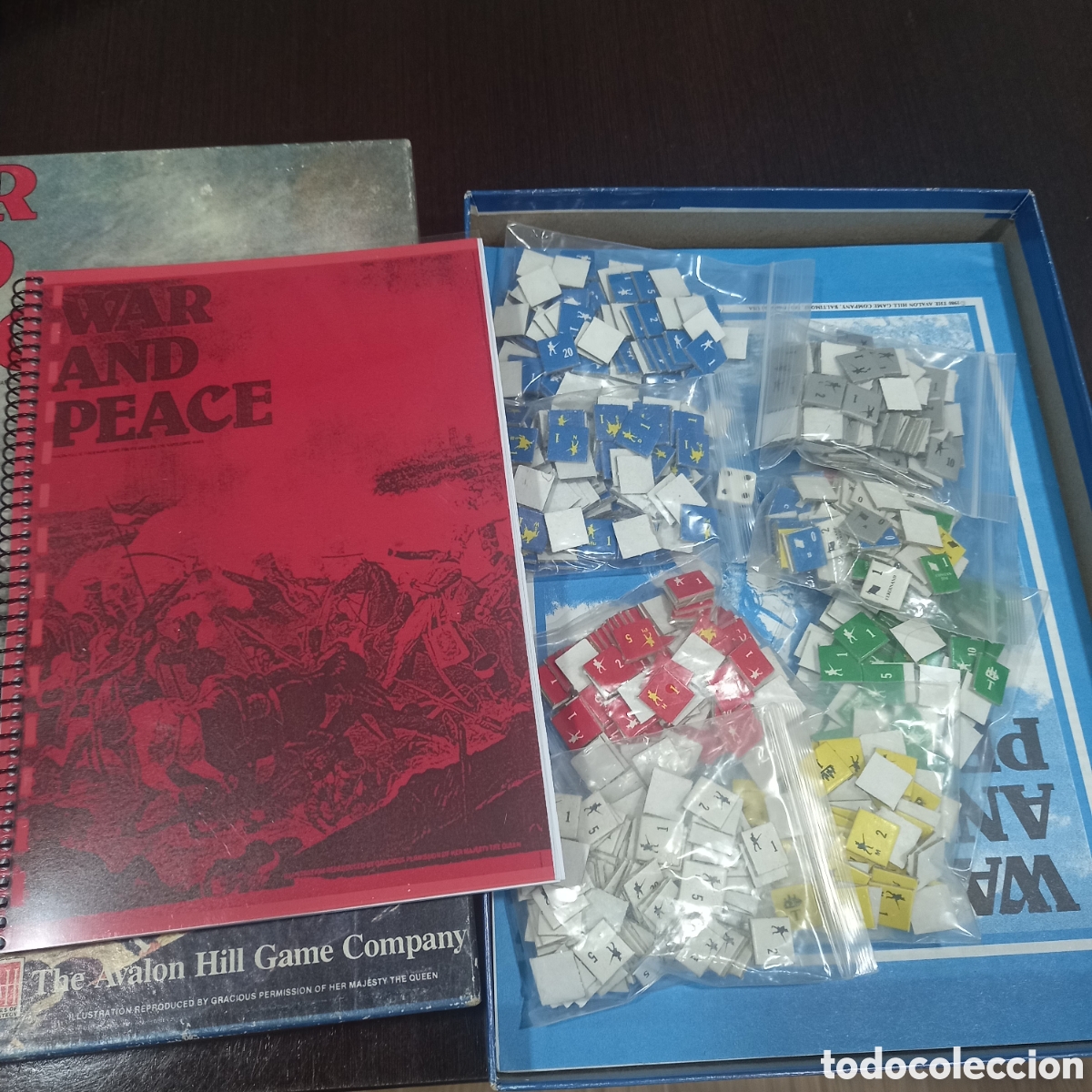 Juegos antiguos: Wargame War and peace avalon hill - Foto 4